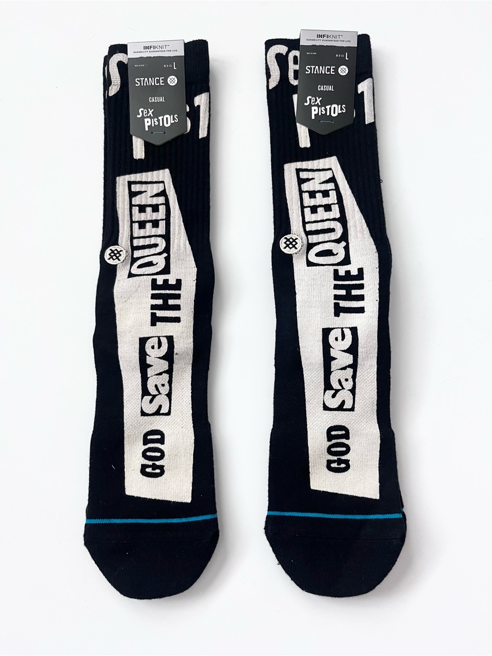 Stance Socks Sex Pistols Large